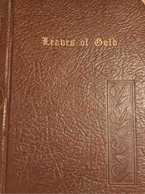 Leaves of Gold Brown Decorative Photo Album
